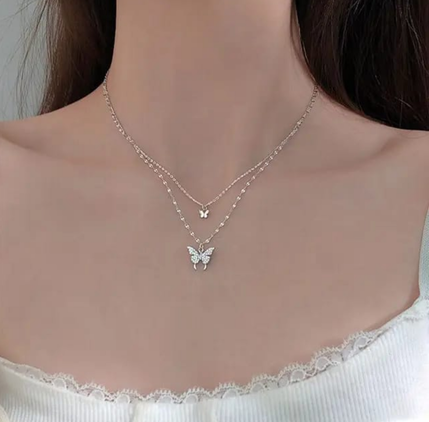 Butterfly Charm Necklace